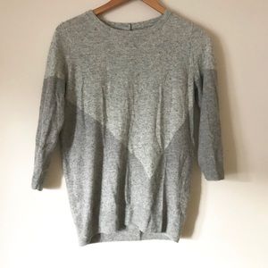 J Crew Grey Wool Sweater